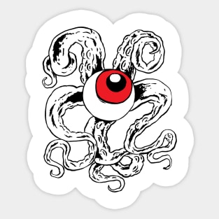 Octopus Eyeball Sticker